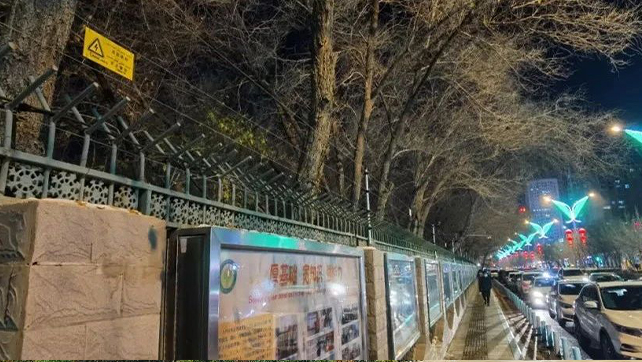 重點學校烏魯木齊68中周界安防，還得看廣拓！